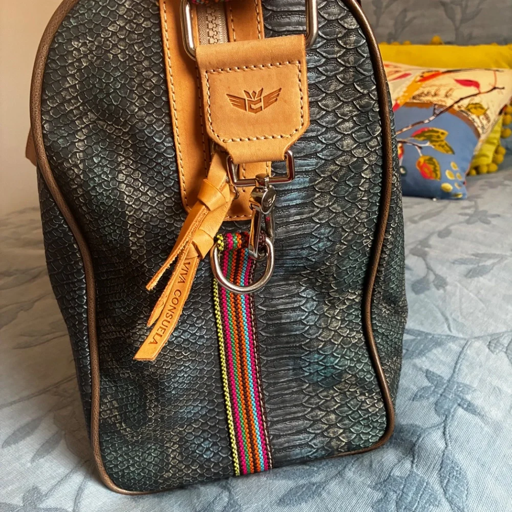 Consuela Rattler Jetsetter Weekend Tote - Picture 2 of 10